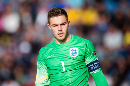Englands målvakt Jack Butland