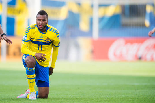 Sveriges Isaac Kiese Thelin