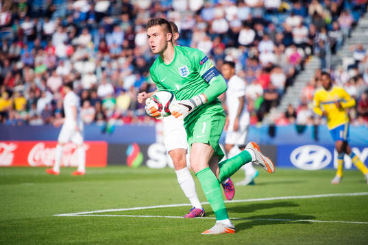 Englands målvakt Jack Butland