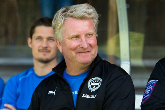 Värnamos tränare Jörgen Petersson