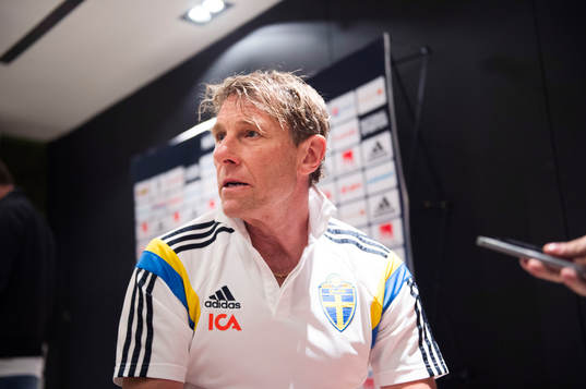 Sveriges förbundskapten Håkan Ericson