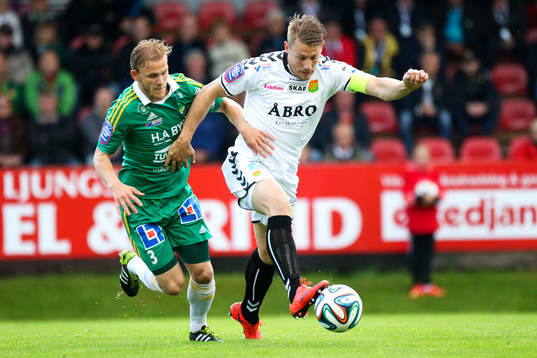 Ljungskiles Niclas Andersén och GAIS Patrik Ingelsten