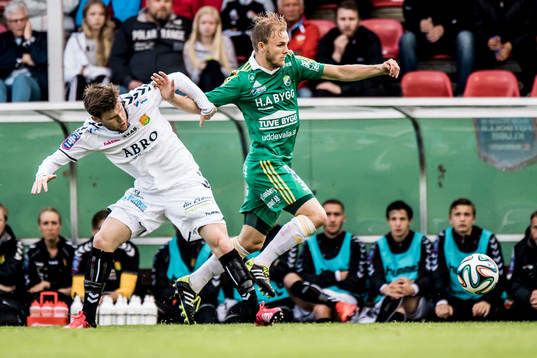 Ljungskiles Niclas Andersén före Gais Johan Lundgren