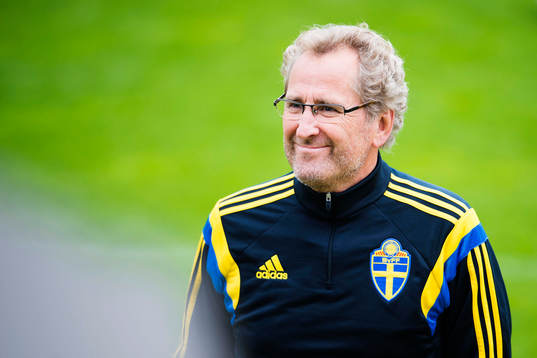 Sveriges förbundskapten Erik Hamrén