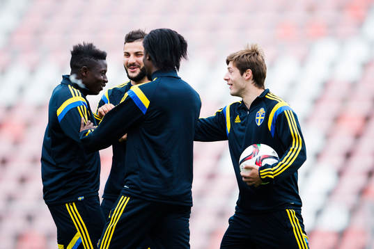 Sveriges Pa Konate, Mikael Ishak och Arber Zenali