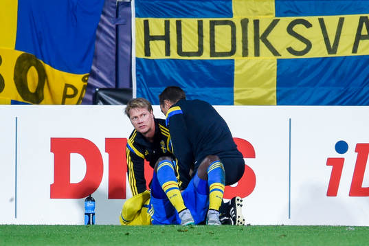 Sveriges Joseph Baffo får vård