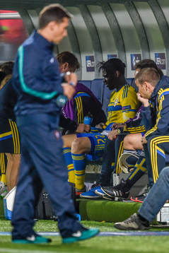 Sveriges Joseph Baffo blir utbytt