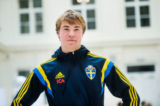 Sveriges Simon Tibbling