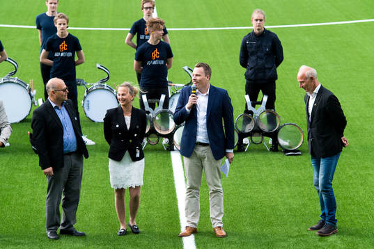 Higabs VD Göran Sylvesten, GotEvents VD Lotta Nibell,