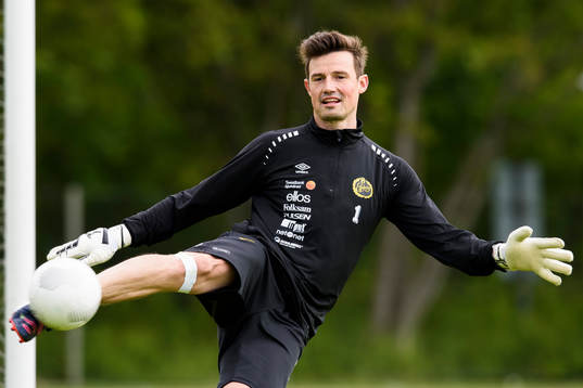 Elfsborgs målvakt Kevin Stuhr Ellegaard