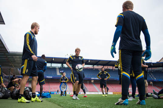 Sveriges Filip Helander och Oscar Lewicki
