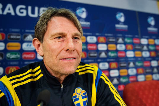 Sveriges förbundskapten Håkan Ericson
