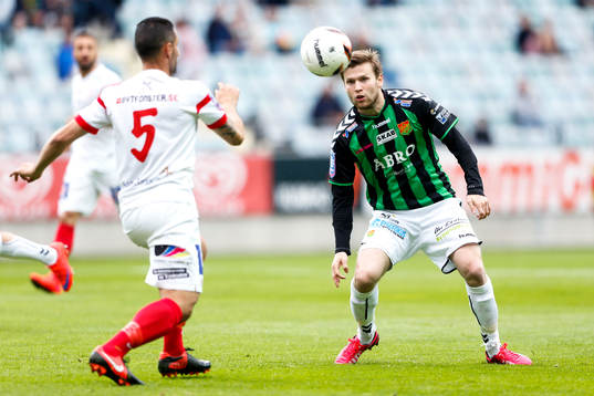 GAIS Johan Lundgren och Assyriskas David Durmaz