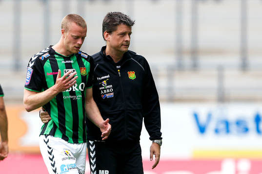 GAIS Björn Andersson tvingas utgå pga skada