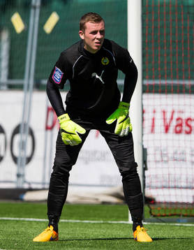 Hammarbys målvakt Ögmundur Kristinsson