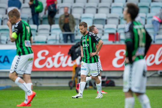 Deppiga GAIS spelare, mitten Joel Anell