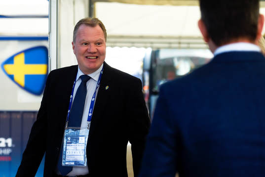 Karl-Erik Nilsson, ordförande Svenska Fotbollsförbundet