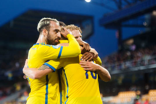 Sveriges Abdullah Khalili klappar om John Guidetti