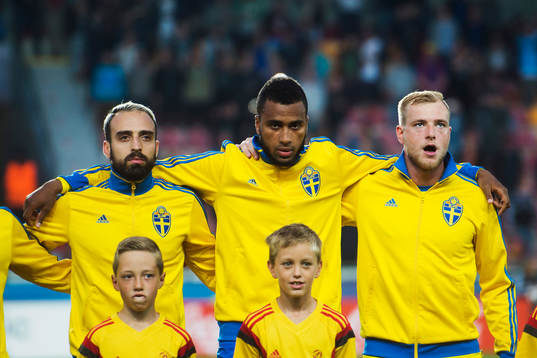Sveriges Abdullah Khalili, Isaac Kiese Thelin och John