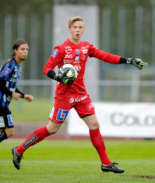 Sirius målvakt Andreas Andersson