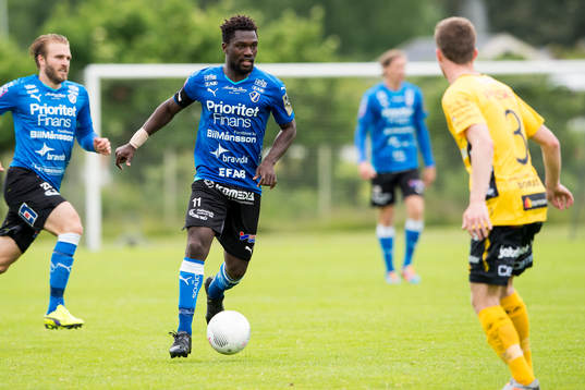 Halmstads King Osei Gyan