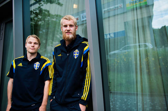 Sveriges Filip Helander och Oscar Lewicki