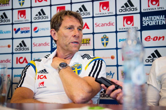 Sveriges förbundskapten Håkan Ericson