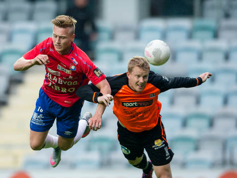 Örgrytes Sebastian Ohlsson i nickduell med Kristianstads