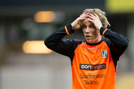 Kristianstads Adam Berner deppar