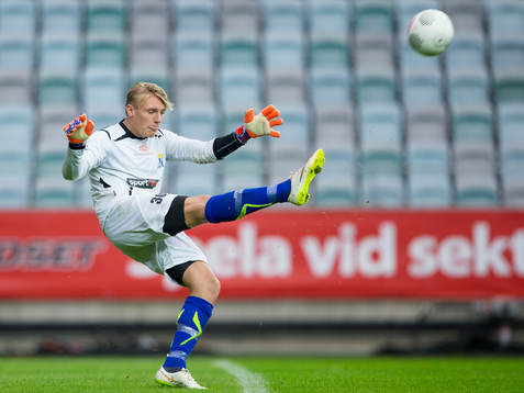 Kristianstads målvakt Svante Hildeman