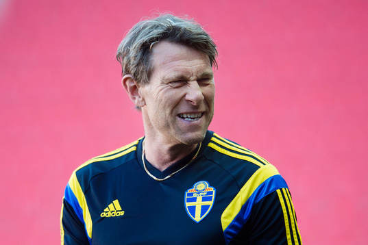 Sveriges förbundskapten Håkan Ericson