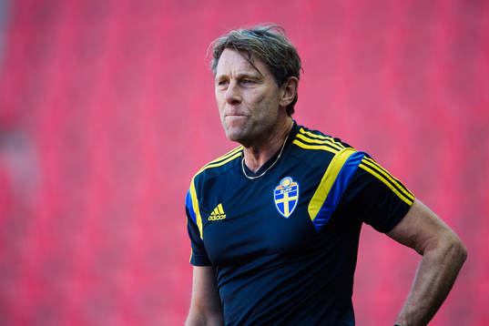 Sveriges förbundskapten Håkan Ericson