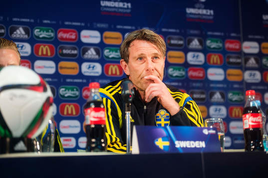 Sveriges förbundskapten Håkan Ericson