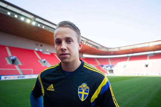 Sveriges målvakt Patrik Carlgren