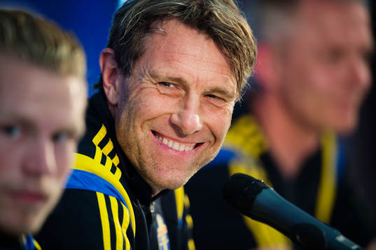 Sveriges förbundskapten Håkan Ericson