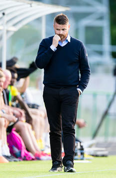 Brommapojkarnas tränare Magni Fannberg Magnusson