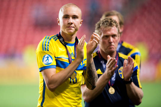 Sveriges Sebastian Holmén