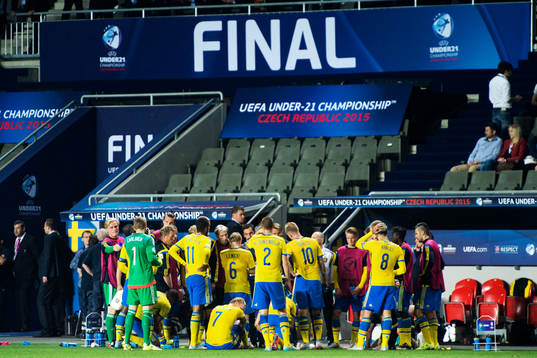 Sveriges spelar laddar
