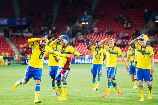Sveriges Abdullah Khalili, Isaac Kiese Thelin, Ludwig