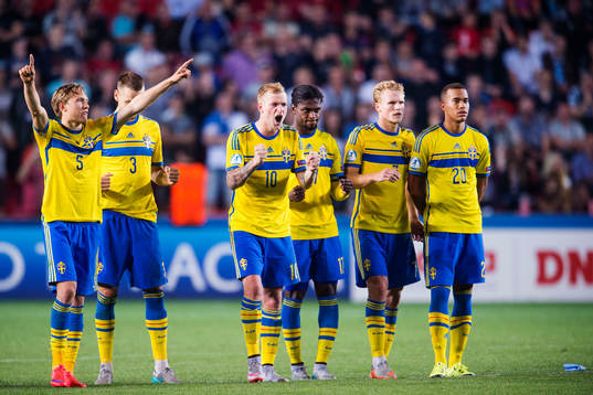 Sveriges Ludwig Augustinsson, Alexander Milosevic, John