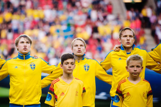 Sveriges Simon Tibbling, Oscar Lewicki och Ludwig
