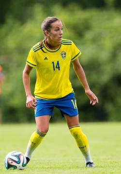 Sveriges Anna Oskarsson