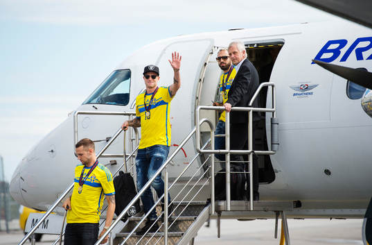 Alexander Milosevic, John Guidetti och Abdullah Khalili