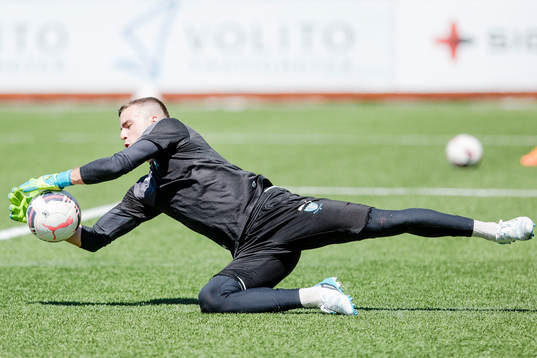 Malmö FFs målvakt Zlatan Azinovic
