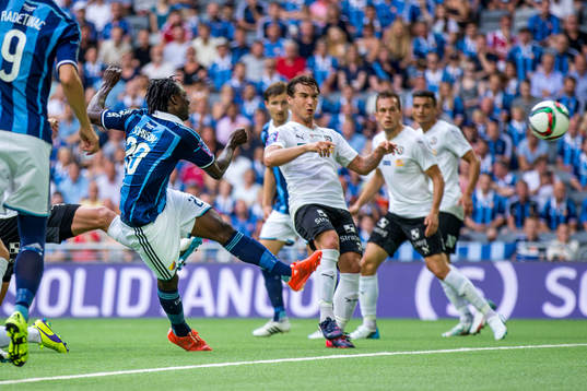 Djurgårdens Sam Johnson gör 2-0