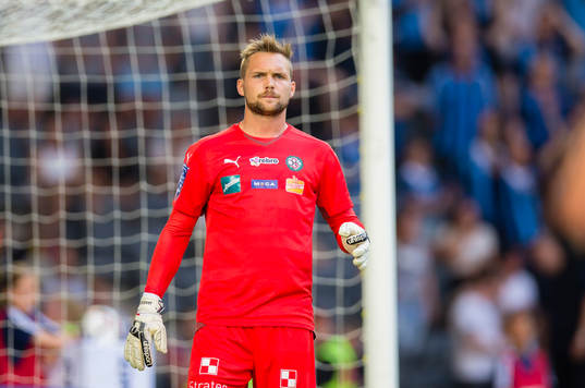 Örebros målvakt Oscar Jansson