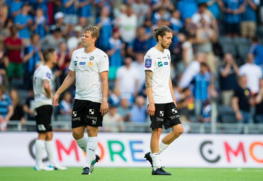 Örebros Christoffer Wiktorsson (v) och Daniel Nordmark (h)