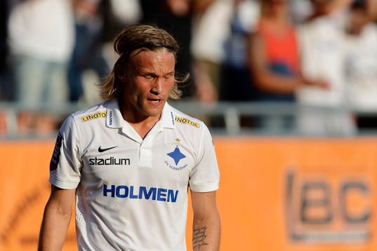 Norrköpings Nicklas Bärkroth i värmen
