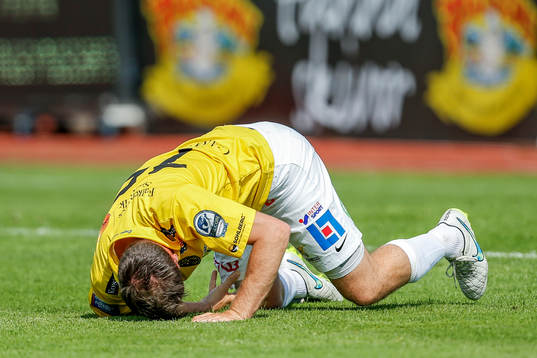 Falkenbergs Stefan Rodevåg har ont
