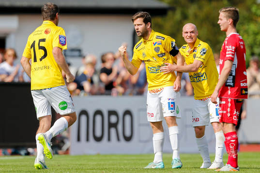 Falkenbergs Stefan Rodevåg, David Svensson och Christoffer